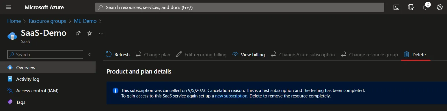 Delete SaaS